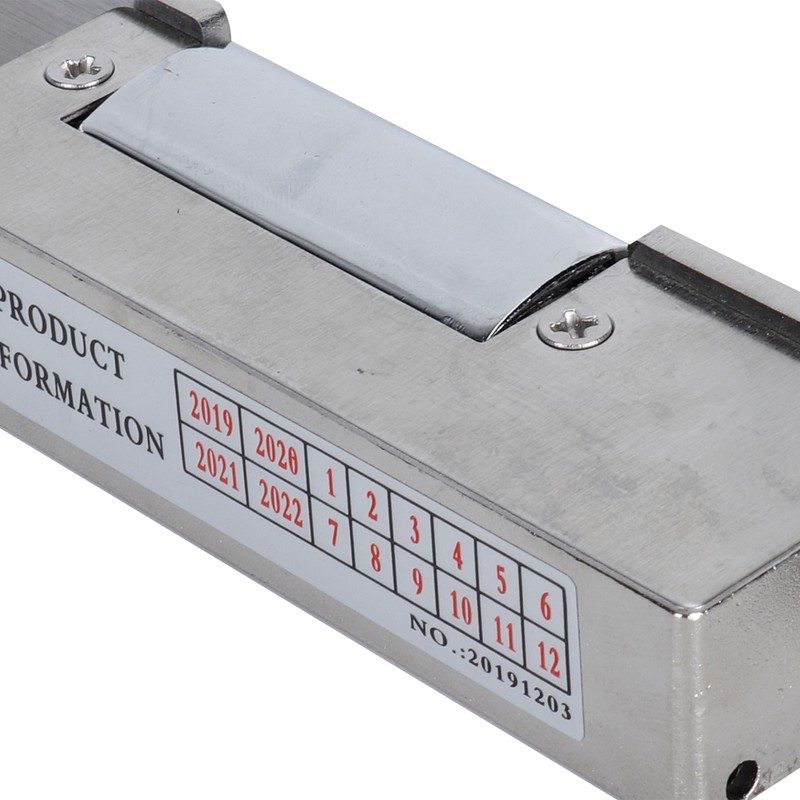 12V Cathode Lock Narrow Door Frame Electric Strike Household Lock