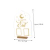 Gadpiparty Handwritten Countdown Acrylic Display with Base Perpetual Month Date
