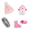Corolle Girls Valentine Winter Set, Dressing Doll in Winter Outfit