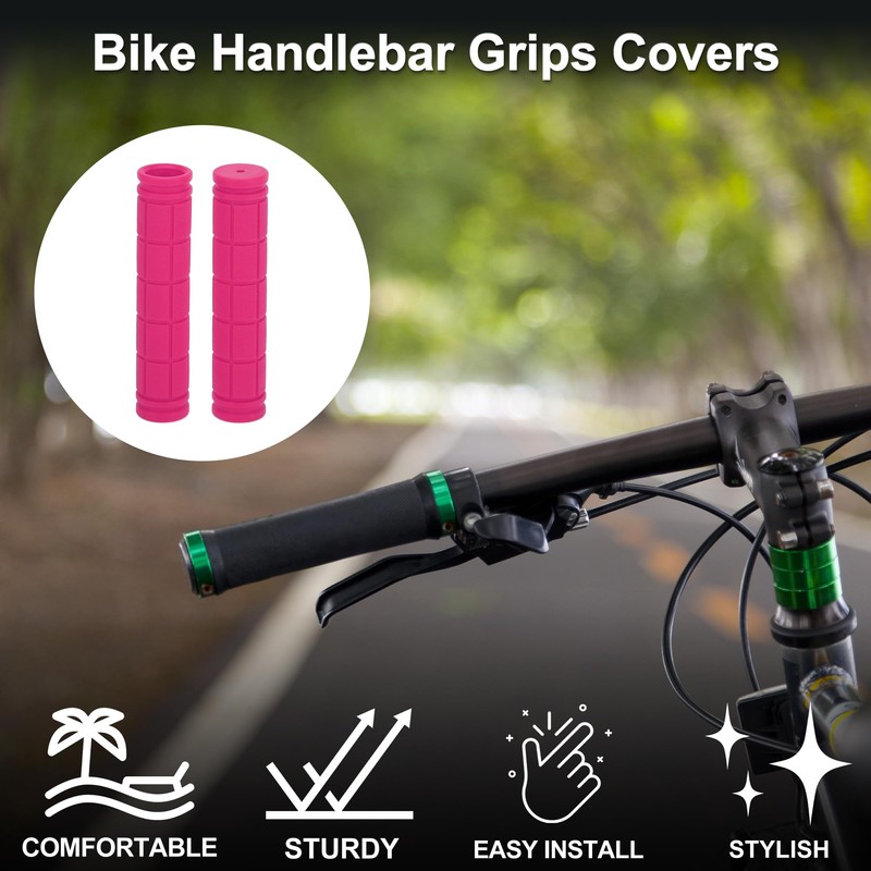 TUCKBOLD Bike Handlebar Grips Covers 120mm Long Lightweight | Bicycle