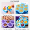 U Chef Moldes de Silicona para Paletas de Hielo, Contenedor