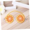 Healeved 4pcs Cartoon Fruit Cooling Eye Masks Gel Eye Patches