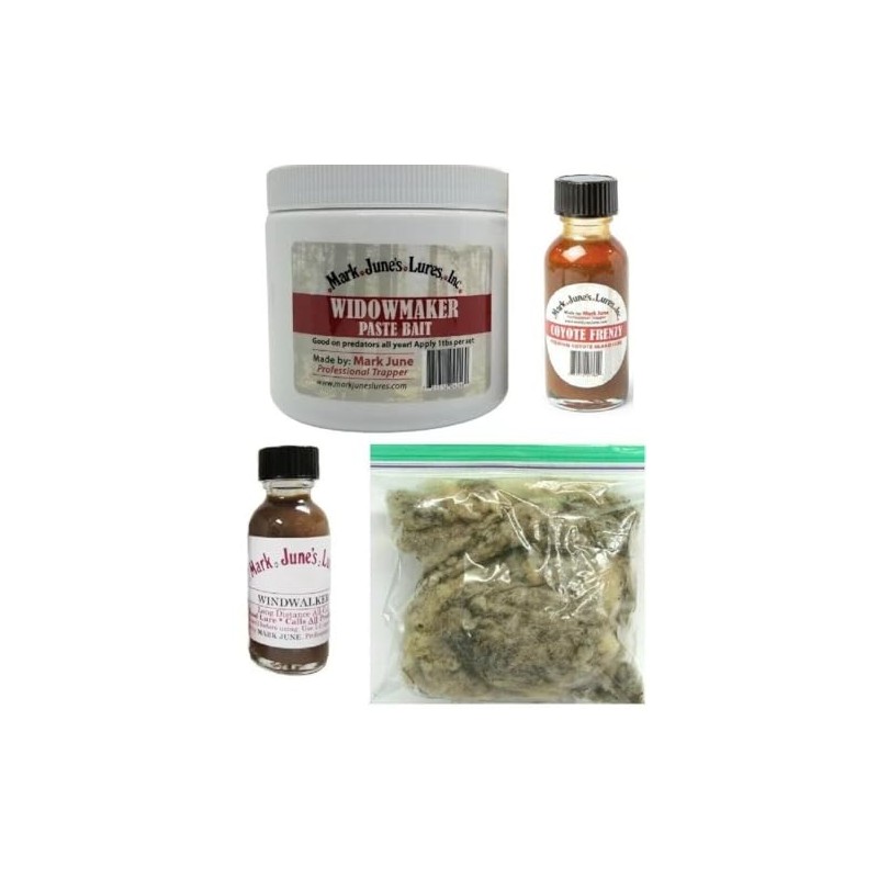 Mark June Predator Trappers Kit Bait Lure Wool K-49