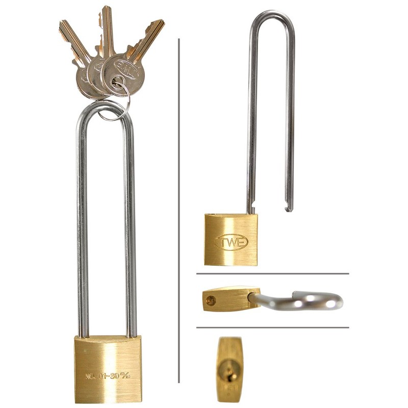 WAKI TWE Vine Length Cylinder Lock, 1.2 x 3.9 inches