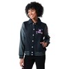 Bioworld Kuromi Women's Long Sleeve Varsity Jacket-XL