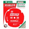 Diablo PCD Fiber Cement HardieBlade with Non-Stick Perma-Shield Coating -