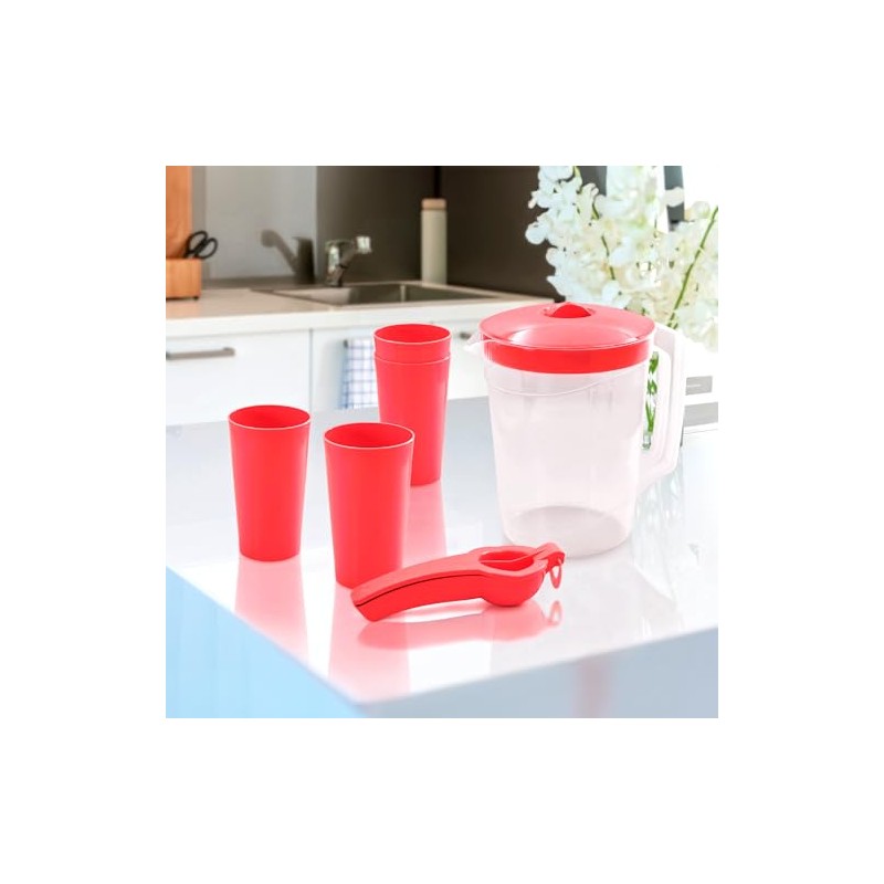 Torosqui Jarra de Agua con Asa y Tapa de Seguridad