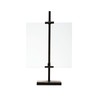 Creative Co-Op 10 in x 16.75 in Black Adjustable Metal