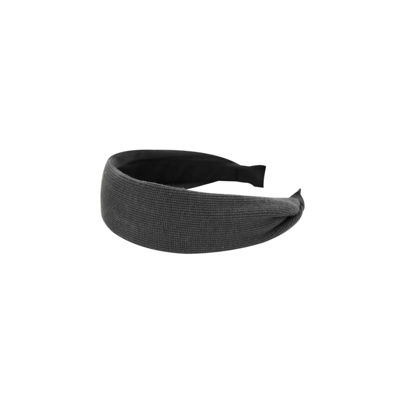 axy Breiter Haarreif aus geripptem Stoff Wunderschön Damen Stirnband Haarschmuck