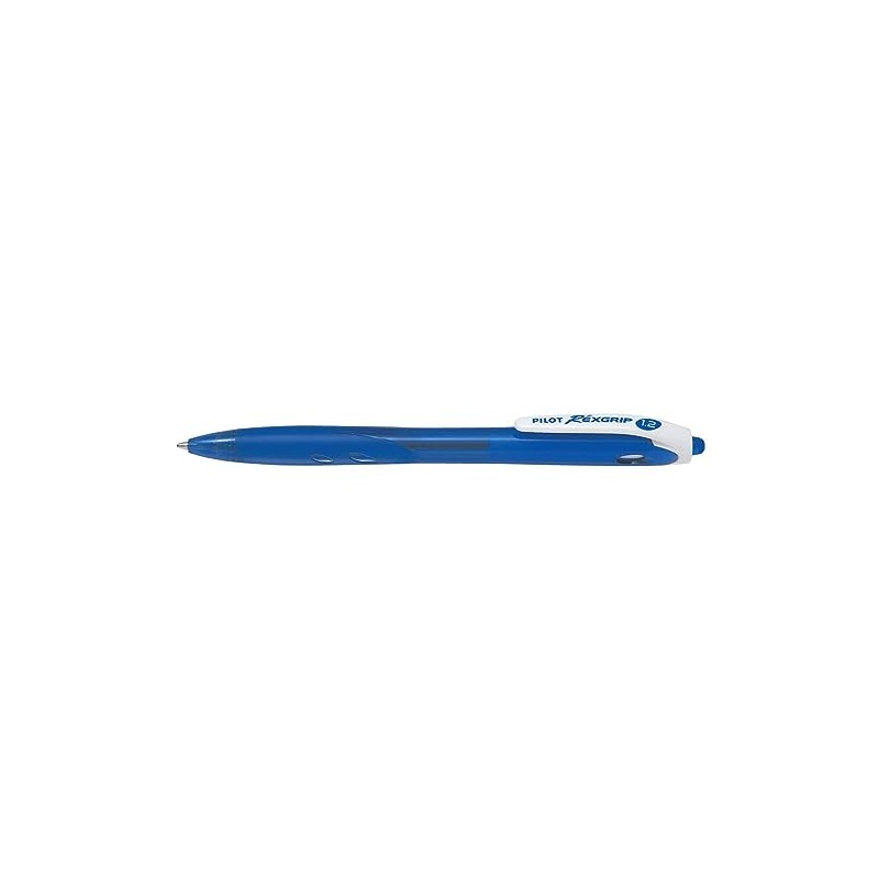 PILOT Rexgrip Begreen Ballpoint Pen - Blue (Pack of 3)