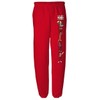Popfunk Character Stack Mens Jogger Sweatpants, Red, X-Large