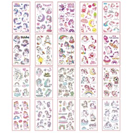20 Stickers, Kids Tattoos For Girls, Rainbow Tattoos, Temporary Tattoos, Tattoo Stickers, Kids Tattoo Stickers