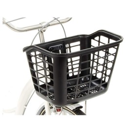 OGK Giken FB-067 (Popular Front Basket) Black Bicycle Basket