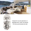 Locker Latch 86mm Long 316 Stainless Steel Mirror Polished Finish