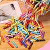 WUSJCOF Pack of 120 Loose Tombola, Colourful Looses to Write