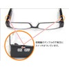 ライト付 リーディンググラス [老眼鏡] [シニアグラス] ガンメタル LED ライト付き 軽量 スタンダード +2.00