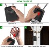 Key Lock Box, [New Version] [Flexible Rope] Diyife Portable Outdoor