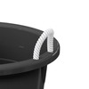 Life Story Large 17 Gallon Flexible Plastic Storage Bucket Container