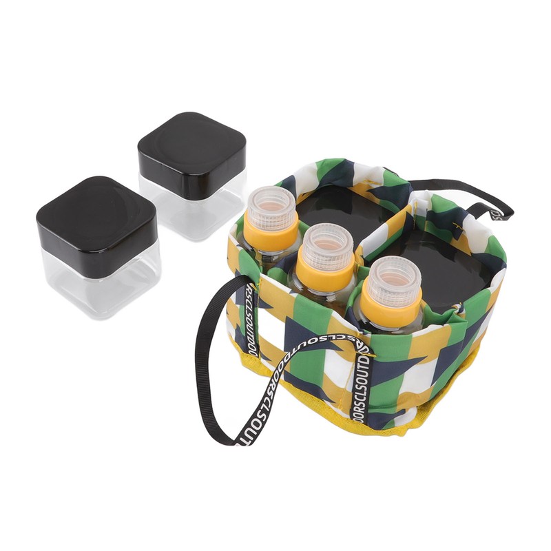 Spice Containers 7 Boxes Portable Seasoning Box for Outdoor BBQ