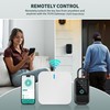 Moquin Smart Lock Box for House Keys, Fingerprint Lockbox Bluetooth