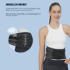 Cinturón de apoyo lumbar ajustable para hombres y mujeres, soporte