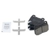 TRQ Rear Brake Pad & Rotor Kit Brake Pads Brake