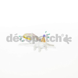 Décopatch - Ref AP166C - Small Bee - Papier Maché Object to Decorate - 3 x 11.5 x 12.5cm - Decorate with Décopatch Papers & PaperPatch Glue, Glitter, Paints