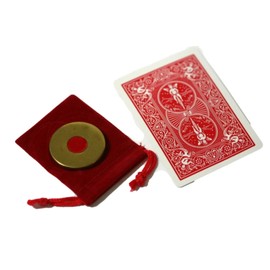 Rock Ridge Magic Ultimate Red Shim Card with Ultimate Lethal Tender - Any Coin Edition