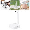 Desktop Water Bottle Dispenser White Extended Hose Low Noise Automatic