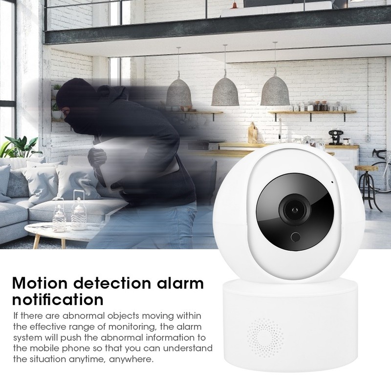 1080P Camera Wireless AI Motion Track Night Vision 2‑Way Intercom