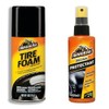Armor All Tire Foam, Restores Deep-Black Look + Original Protectant