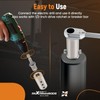maXpeedingrods Trailer Jack Electric Drill Adapter with 1/2 Inch Socket