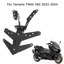License Plate Holder for Yamaha TMAX 560 2022 2023 2024, psler Rear Fender Frame Rear Motorcycle Accessories