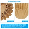 sourcing map 1-2 Cup Basket Coffee Filters Coffee Paper Filter