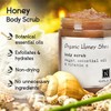 Organic Honey Shea Body Scrub Made in USA with Essential