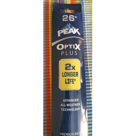 Peak OPTIX PLUS By Peak 26" Beam Wiper Blade Super High Quality All Season