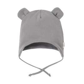Pinokio Baby Boys' Wrapped Bonnet with Ears Beanie Hat, LE TUGRE GREY