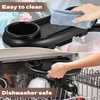 CebraBounze Snack Tray Compatible with Nuna, Universal Stroller Snack Tray