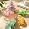 5sets 3.4inch Large Resin Turtle Family,Luminous Jumbo Animals Figures