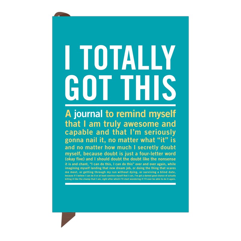 Knock Knock I Totally Got This Mini Inner-Truth Journal (Small,