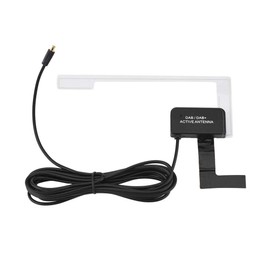 DAB DAB+ Radio Receiver Antenna, Car Digital Radio Receiver Car Radio Aerial with MCX Male Port