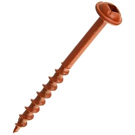 Triton 433479 Beschichtete Taschenlochschrauben mit Scheibenkopf und Grobgewinde 8 x 2 Zoll, 250er-Pckg, Silver