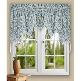 Ellis Cortina Donnington 100 por 30 Pulgadas Forrado 2 Piezas Duchess Cenefa, Aciano, 100 x 30 Duchess, 1