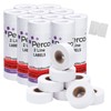 Perco 2 Line White Labels - 10 Sleeve, 60,000 Blank
