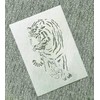 OBUY Lion Deer Tiger Wolf Whale Horse Animal Stencils for