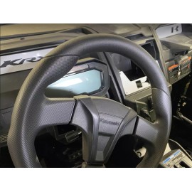 PBR Products Kawasaki KRX 1000 Cubby Dash Plate AND Dash Plates - White