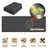 UPGRADE Privacy Fence Screen 4'x8' Dark Grey Outdoor 90% Visibility