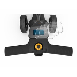 BROTECT Protective Glass for PowaKaddy FX3 (Pack of 3) Protective Film Tempered Glass [Extremely Scratch-Resistant 9H, Anti-Fingerprint, Ultra Transparent]