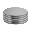 O'CREME O'Creme Cake Board, Silver Foil Round Cake Circles with