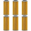 6pcs 77338005100 Oil Filter Compatible with KTM EXCF 250 350